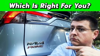 To Plug Or Not To Plug  RAV4 Prime vs RAV4 Hybrid [upl. by Lledal]