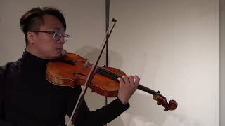 Kreutzer etude no35 viola wenbo xin [upl. by Eniahpets]