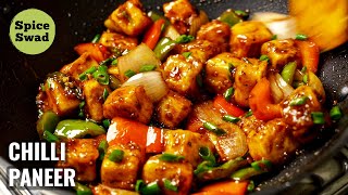 CHILLI PANEER RESTAURANT STYLE  CHILLI PANEER  CHILLI PANEER RECIPE [upl. by Strang]