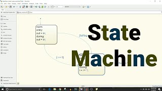 Simulink Tutorial  34  State Machine Implementation [upl. by Ybhsa]