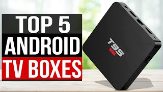 TOP 5 Best Android TV Box 2022 [upl. by Suicul103]