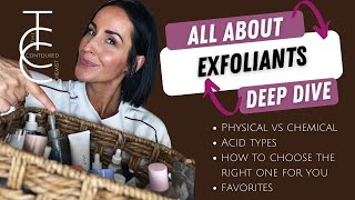 Skin Care Exfoliants Physical vs Chemical Acid Types How to Choose amp Favorites for Every Type [upl. by Assirak147]