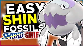 BEST Way To Hunt Shiny Fossil Pokemon In Pokemon Sword amp Shield [upl. by Aicemaj]