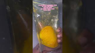 Kojic Acid Turmeric Cleansing Pads🌱🧖🏾‍♀️turmeric skincare bodycare scrub darkspots viral [upl. by Ekyt]