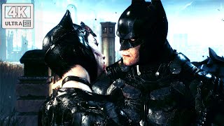 Batman Earns A Kiss From Catwoman Batman Arkham Knight 4K UHD [upl. by Chouest]