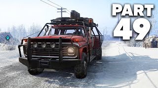 SNOWRUNNER Season 1 Gameplay Walkthrough  NEW FORD F750 Part 49 [upl. by Dray]