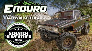 Element RC Enduro Trailwalker Black with ScratchNWeather body [upl. by Laetitia19]