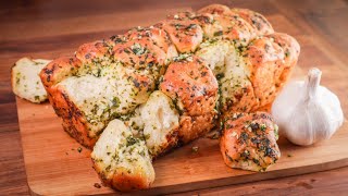 Perfect PullApart Garlic amp Herb Loaf  Awesomely Delicious Savoury Monkey Bread [upl. by Elmira166]