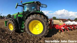 2023 John Deere 6R 195 68 Litre 6Cyl Diesel Tractor 215244 HP with Pottinger Reversible Plough [upl. by Lasley]