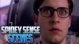 SpiderMan  All Spidey Sense Scenes  HD [upl. by Costa]