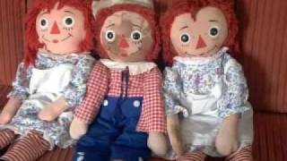 Raggedy Ann Andy rag doll restoration and repair [upl. by Lucky402]