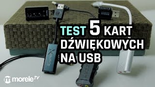 Karty dźwiękowe na USB  TEST 5 modeli [upl. by Niel308]