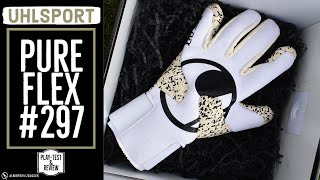 Uhlsport Pure Flex Goalkeeper Glove Review amp PlayTest [upl. by Mariellen]