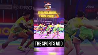 🤯💥🤔Most intelligent 🧠raid in pkl🥵 remember this raidkabaddiyoutubeshortskabaddiliveyoutube [upl. by Zsa Zsa]