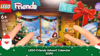 LEGO Friends Advent Calendar 2024 FULL Opening [upl. by Mandie]