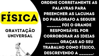 Ordene corretamente as palavras para preencher as lacunas do parágrafo a seguir [upl. by Mariquilla356]