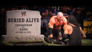 The Undertaker VS Kane  Buried Alive Match  World Heavyweight Championship  FULL LENGTH MATCH [upl. by Wylde]