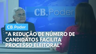 Redução de número de candidatos facilita processo eleitoral afirma presidente do TREDF [upl. by Reede624]