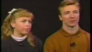 Interview with Torvill amp Dean GBR  1990 World Challenge of Champions Ice Dancing Event [upl. by Samid]