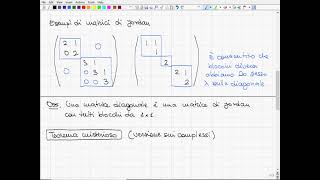 41 Blocchi E Matrici Di Jordan Complesse [upl. by Till]