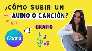 Como poner mi AUDIO en Canva [upl. by Elbert]