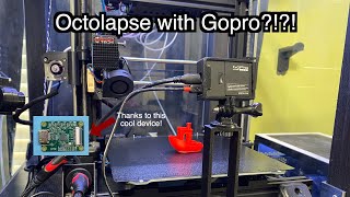 Using a GoPro with Octoprint Octolapse [upl. by Claudy]