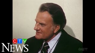 Archive 1979 interview with Billy Graham [upl. by Tiertza840]