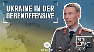 Nachgefragt Panzergeneral Freuding – UkraineOffensive auf Russland und Frontverlauf  Bundeswehr [upl. by Moth]