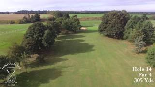 Links Golf Club Newmarket  Hole 14 [upl. by Ennasus]