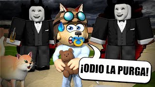 👶 EL BEBÉ TROY se enfrenta a ¡LA PURGA Sale mal 😖  ROBLOX Camping [upl. by Marjorie]