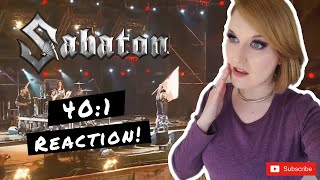 SABATON  401 Live at Woodstock 2012  REACTION [upl. by Nnilsia214]