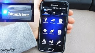 BlueDriver OBD2 Diagnostic Scan Tool Review reads ABS Airbag Tranny Codes [upl. by Ativak]