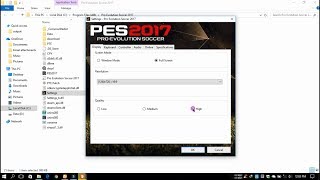 How to Set Low To Medium And High Intel HD Graphics PES 2017 [upl. by Mehitable]