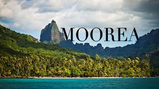 MOOREA ISLAND 4K  French Polynesia [upl. by Madalyn]