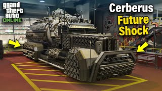 GTA 5 Online FUTURE SHOCK CERBERUS Customization amp Test  Tatra T815 The W Rig [upl. by Areip]