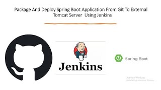 Spring boot application on Tomcat server using Jenkins [upl. by Trainer]