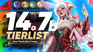 Best Comps Tier List for Patch 147b  TFT Guide [upl. by Niamart864]