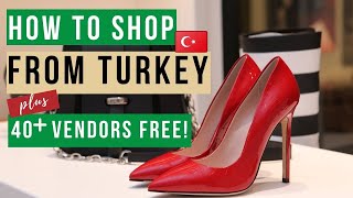 How To Shop From Turkey  FREE Vendor List  Turkey Wholesale Clothing SuppliersVendors [upl. by Abeh]