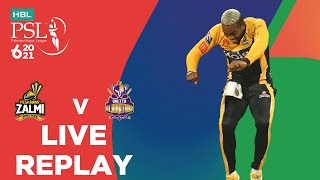 LIVE REPLAY – Peshawar Zalmi vs Quetta Gladiators  2nd Innings  Match 19  HBL PSL 6 [upl. by Alleroif636]