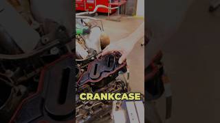 How to know if your 67L PowerStroke crankcase filter has been changed ford powerstroke shorts [upl. by Sekofski]