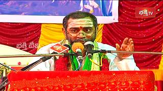 శ్యామలాదేవి తిలకం వర్ణన  Shyamala Dandakam by Brahmasri Samavedam Shanmukha Sarma  Bhakthi TV [upl. by Chick]