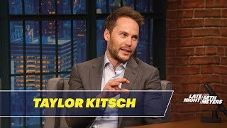 Taylor Kitsch Talks Playing David Koresh in Waco [upl. by Surtemed]