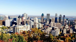 MontRoyal drone footage in Montreal 4K  Phantom 4 [upl. by Tnerb]