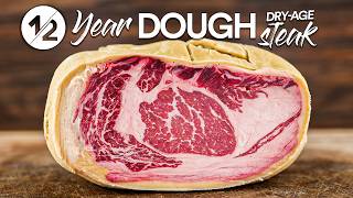 I DryAged steaks in DOUGH for 12 yr and ate it [upl. by Lenna443]