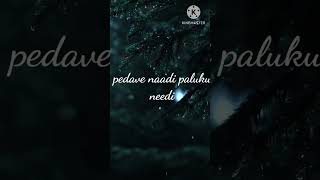 Kalle naavi kalalu neevi song lyrics [upl. by Vrablik]