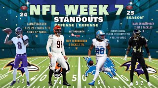 NFL Week 7 Standouts Lamar Jackson amp Ravens Win 5 Straight After 02 Start MVP So Far Reaction [upl. by Asseniv]