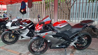 Motos Deportivas Honda Yamaha tianguis el baratillo compara precios [upl. by Warfourd]