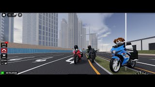 Roblox  MOTO TRACKDAY PROJECT GAMEPLAY  BMWS1000RR VS KAWASAKI H2R DRAG RACE  S1000RR vs S1000RR [upl. by Cassell]