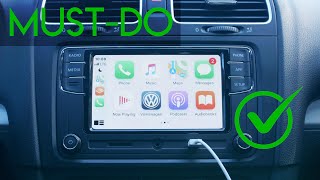 Add Carplay to Your VW easily  RCD330 Radio Review [upl. by Bone]