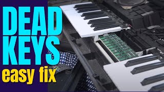 HOW TO FIX PIANO KEYBOARD KEYS NOT WORKING [upl. by Brown]